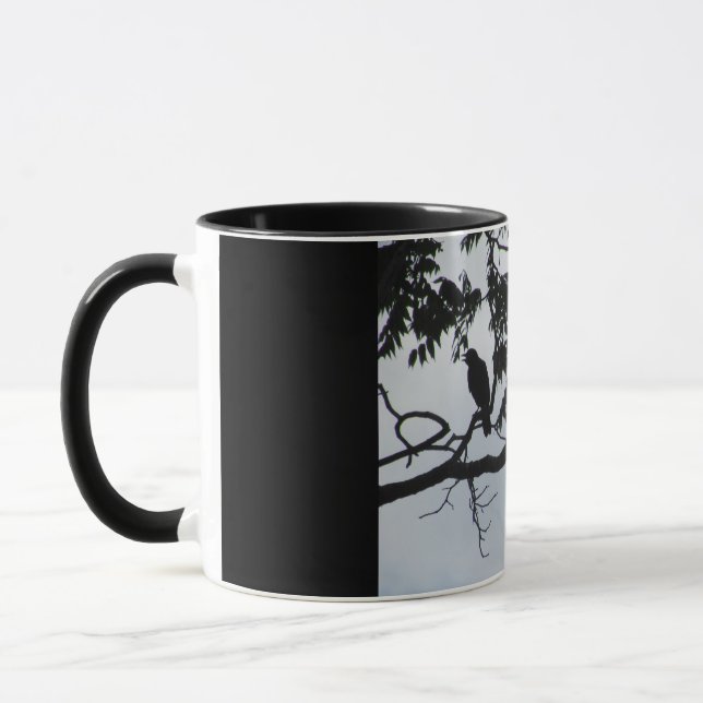 Die Krähen sprechen Tasse (Links)