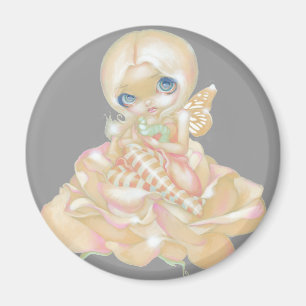 "Die kranke Rosen-" Magnet