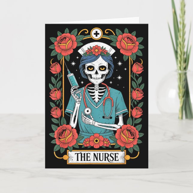 Die Krankenpfleger Tarot Karte (Vorderseite)