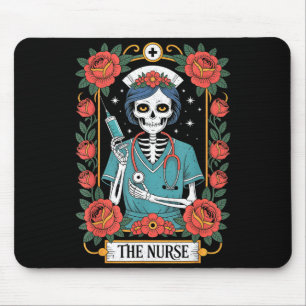 Die Krankenpfleger Tarot Karte Mousepad