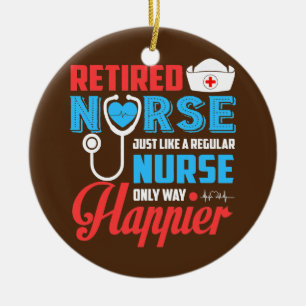 Die Krankenschwester ist wie eine normale Krankens Keramik Ornament