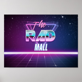 Die Krasse Mall "Wave 1" 12in x 8,5in Poster