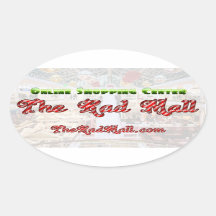Die Krassen Mall "HOLIDAYS" Oval Stickers (Blatt 4