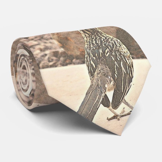 Die Krawatte "der Roady Roadrunner-" Männer (Gerollt)