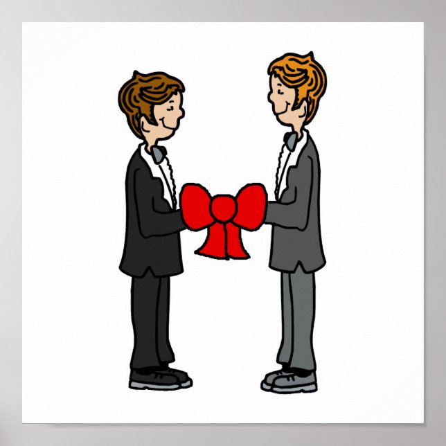 Die Krawatte des Knotens Poster (Vorne)