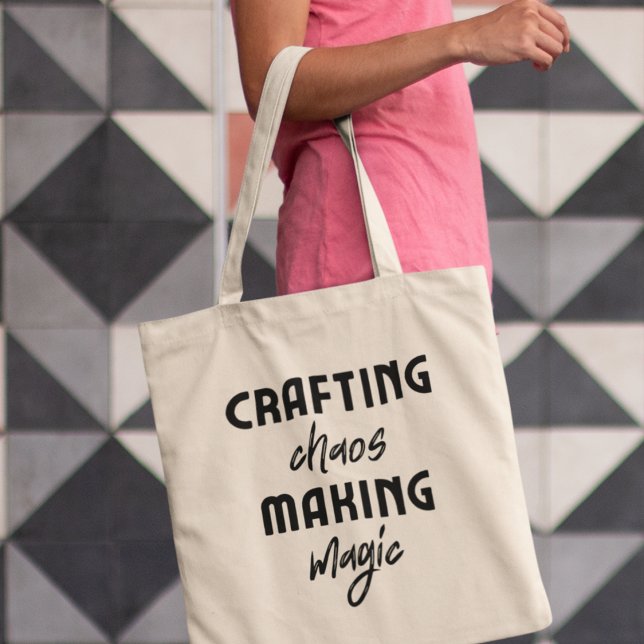 Die Kreativität der außergewöhnlichen Kunstlehrer Tragetasche (Express yourself – get your "Crafting the Extraordinary" tote bag today!)