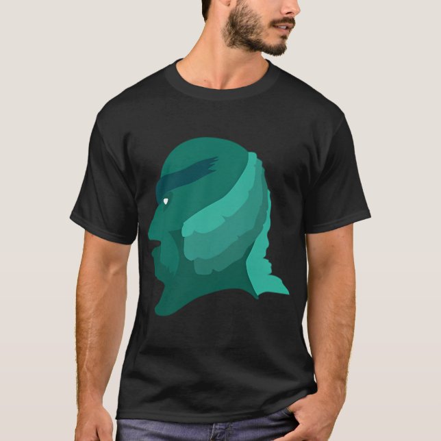 Die Kreatur in Farbe T-Shirt (Vorderseite)