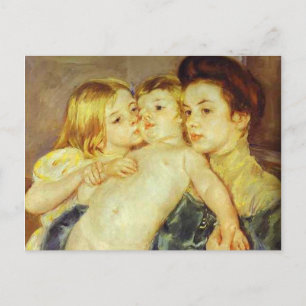 Die Kresse. 1902, Mary Cassatt Postkarte