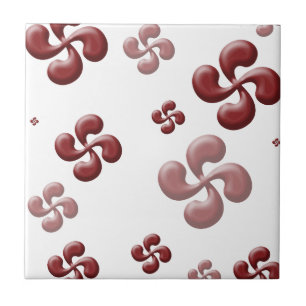 Die Kreuze baskisch 3d! Fliese