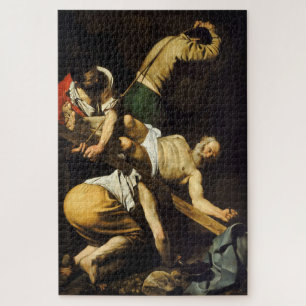 Die Kreuzigung des Heiligen Peter 1601 durch Carav Puzzle
