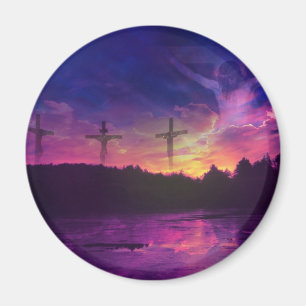 Die Kreuzigung des Jesus Christus Magnet