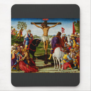 Die Kreuzigung durch Benvenuto di Giovanni Mousepad