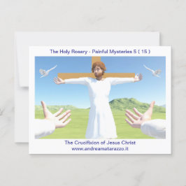 Die Kreuzigung Jesu Christi Postkarte