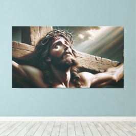 Die Kreuzigung Jesu Leinwanddruck