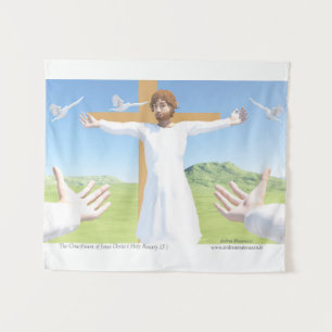 Die Kreuzigung Jesu Wandteppich