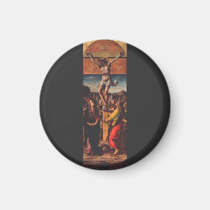 Die Kreuzigung nach Carlo Crivelli Sakrale Kunst Magnet