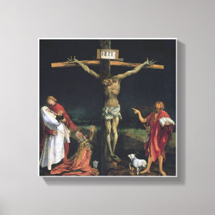 DIE KREUZIGUNG VOM ISENHEIM ALTAR-STÜCK LEINWANDDRUCK