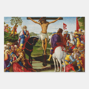 Die Kreuzigung von Benvenuto di Giovanni Geschenkpapier Set