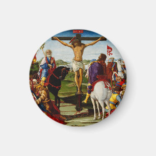 Die Kreuzigung von Benvenuto di Giovanni Magnet
