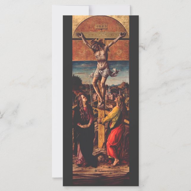 Die Kreuzigung von Carlo Crivelli (Vorderseite)