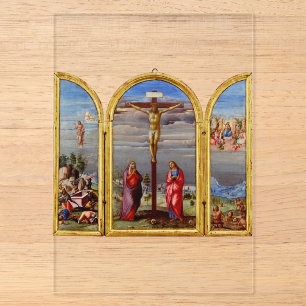 Die Kreuzigung von Francesco Granacci Acryleinladungen