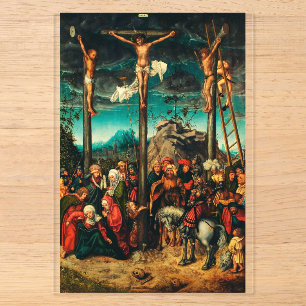 Die Kreuzigung von Lucas Cranach dem Älteren Acryleinladungen