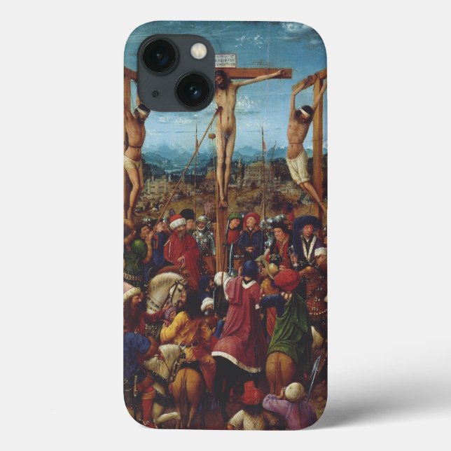 Die Kreuzigung von Van Eyck Case-Mate iPhone Hülle (Rückseite)