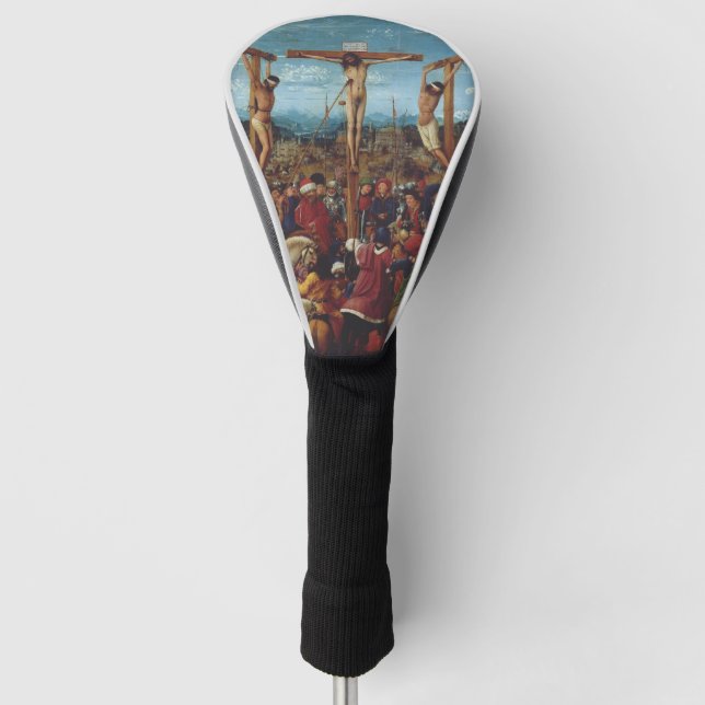 Die Kreuzigung von Van Eyck Golf Headcover (Vorderseite)
