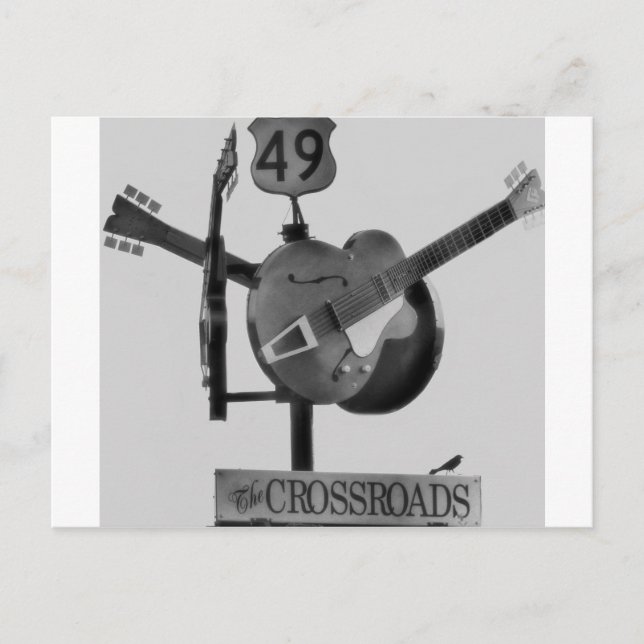 Die Kreuzung Postkarte (Vorderseite)