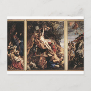 Die Kreuzung von Peter Paul Rubens Post Postkarte