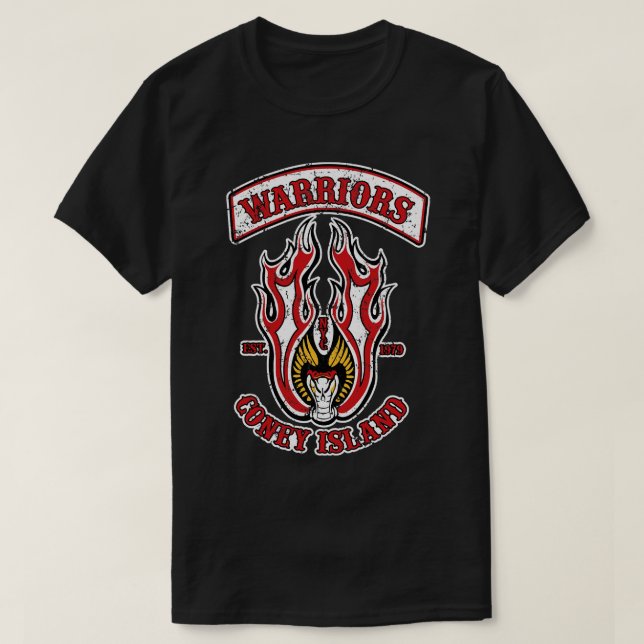 Die Krieger der Insel Coney T-Shirt (Design vorne)