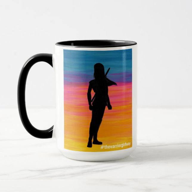 Die Kriegermädchen Tasse (Links)