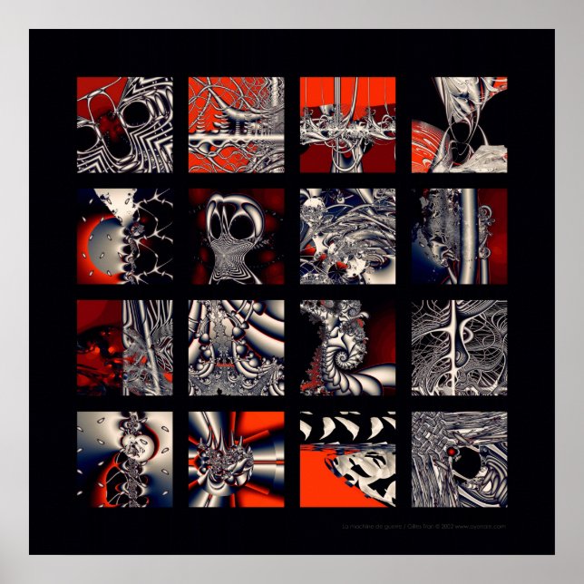 Die Kriegsmaschine Poster (Vorne)