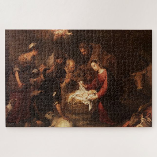 Die Krippe 1668 Puzzle (Horizontal)