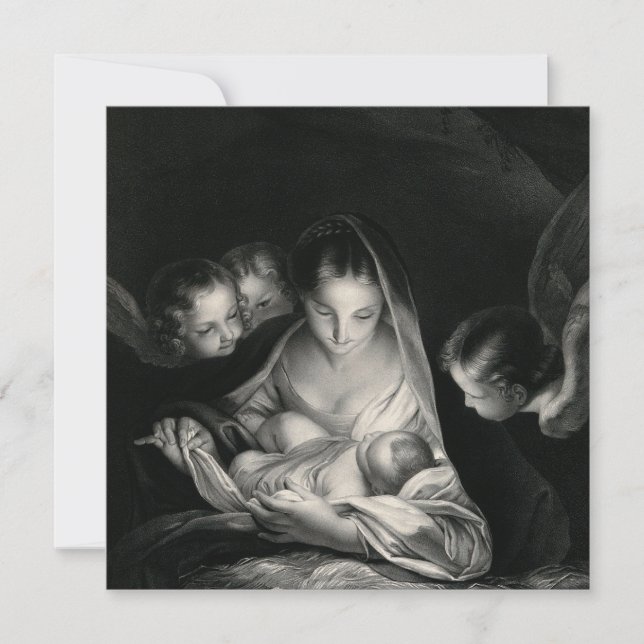 Die Krippe Christi-Kindermutter Mary Angels (Vorderseite)