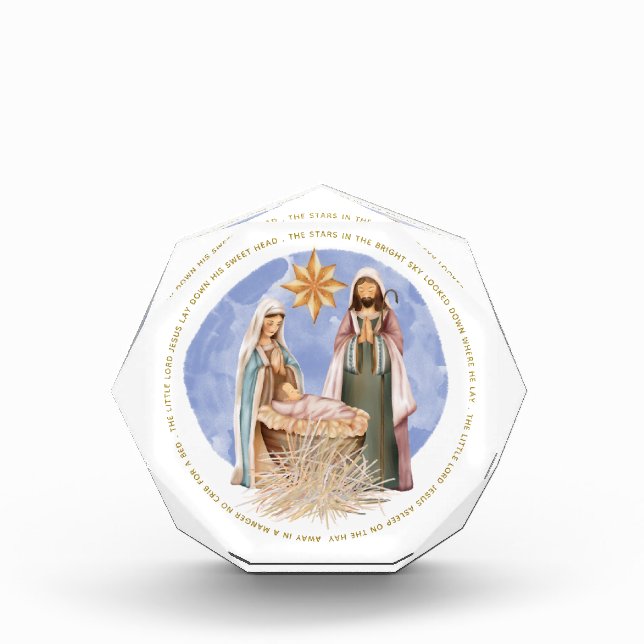 Die Krippe ist in gefährlichen Texten weg Fotoblock (Vorderseite)