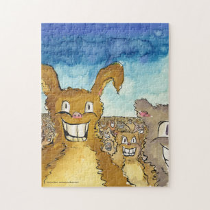 Die Kritiker kommen Cartoon Puzzle