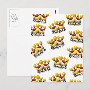 Die Krone des Königs Postkarte