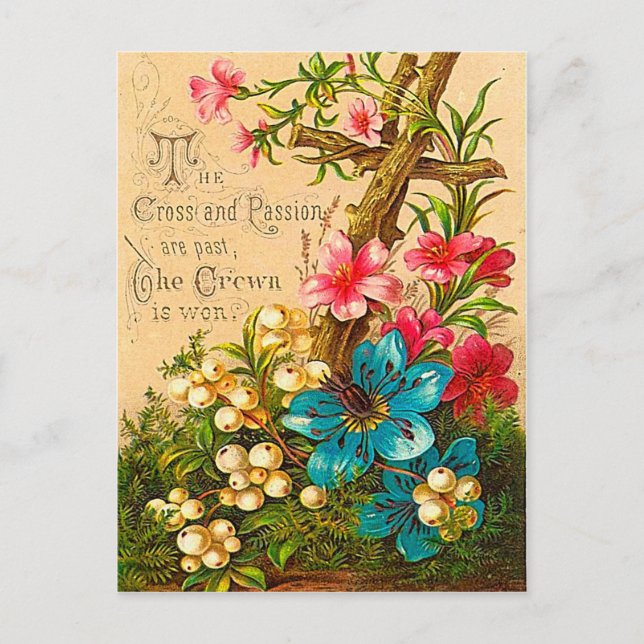 Die Krone ist Won. Postkarte (Vorderseite)