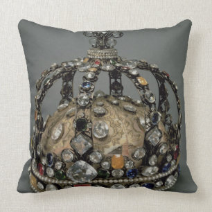 Die Krone von Louis XV, 1722 (vergoldetes Silber, Kissen