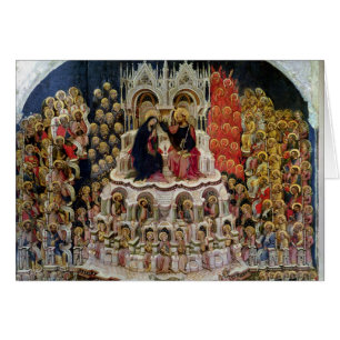 Die Krönung der Jungfrau in Paradies, 1438