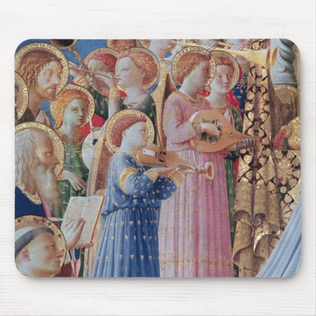 Die Krönung der Jungfrau Mousepad (Vorne)