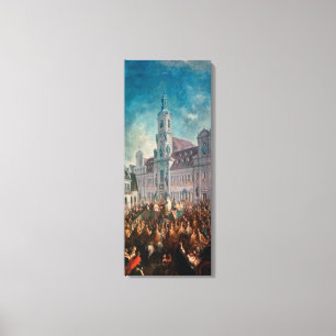 Die Krönung der Kaiserin Leinwanddruck