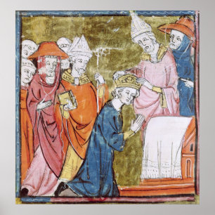 Die Krönung des Kaisers Charlemagne Poster