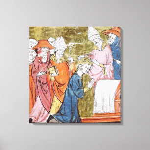 Die Krönung des Kaisers Karl der Große Leinwanddruck