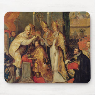 Die Krönung heiligen römischen Kaisers Charless Mousepad