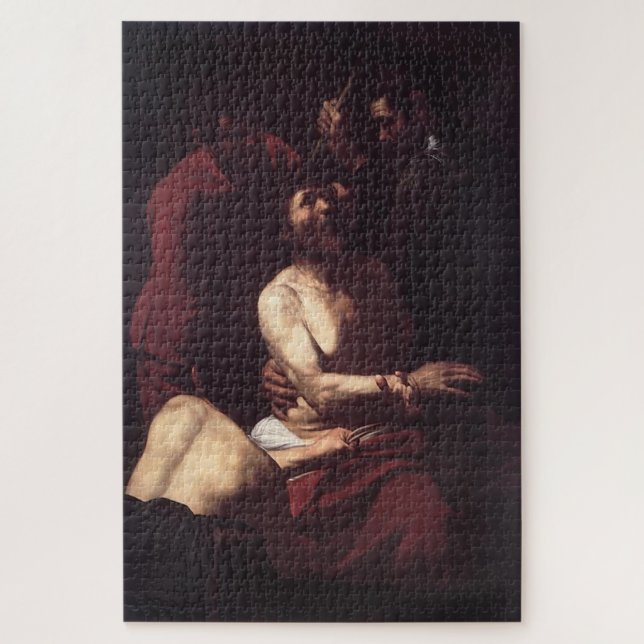 Die Krönung mit Thorns von Caravaggio Puzzle (Vertikal)