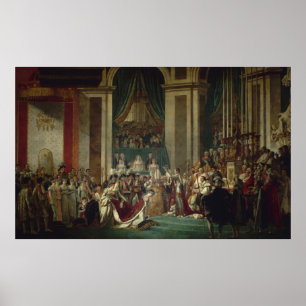 Die Krönung Napoleons von 1807 Poster