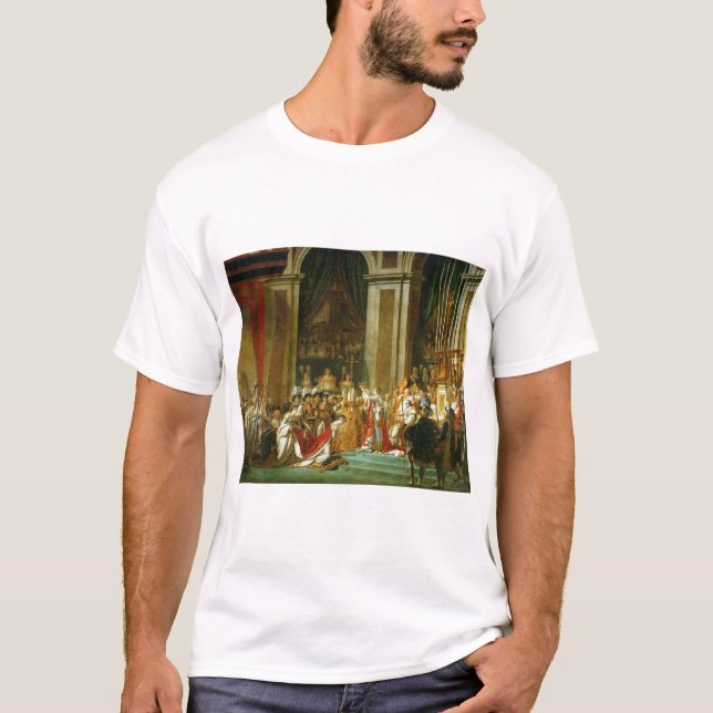 Die Krönung von Napoleon, Jacques-Louis David T-Shirt (Vorderseite)