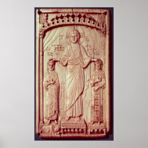 Die Krönung von Otto II und Theophrano Poster